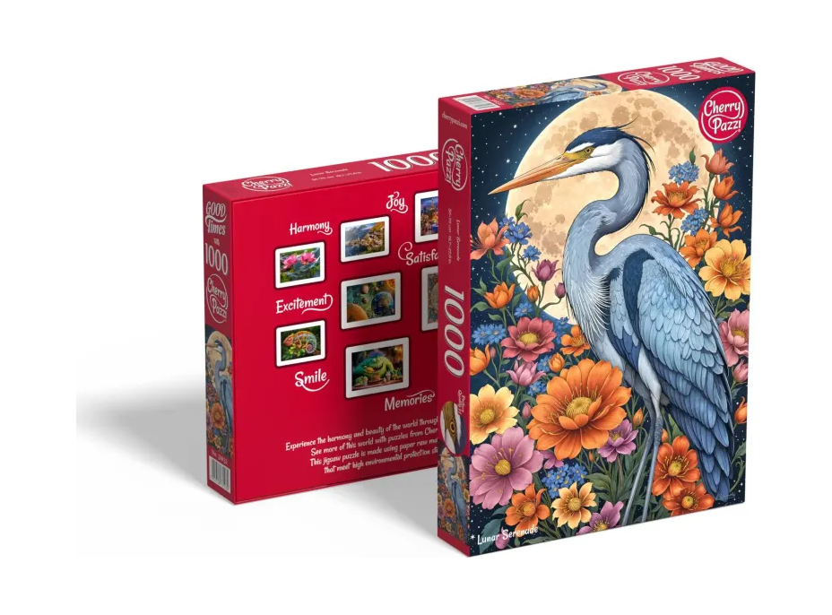 CHERRY PAZZI Puzzle Měsíční serenáda 1000 dílků