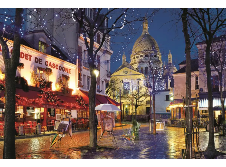 CLEMENTONI Puzzle Montmartre, Paříž 1500 dílků