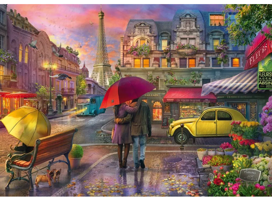 SCHMIDT Puzzle Paříž v dešti 500 dílků