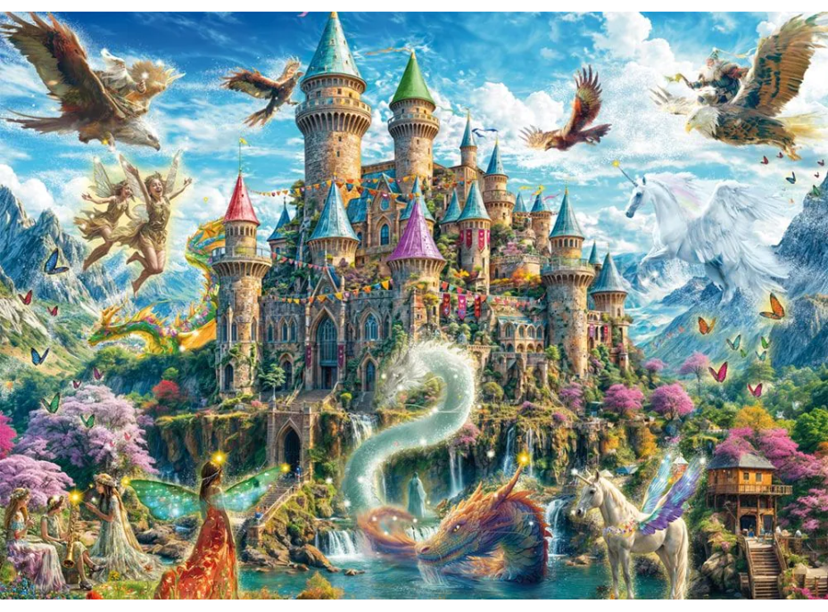 SCHMIDT Puzzle Pohádkový zámek 1000 dílků