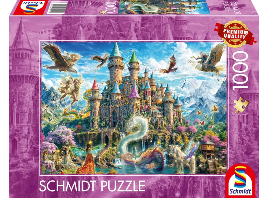 SCHMIDT Puzzle Pohádkový zámek 1000 dílků
