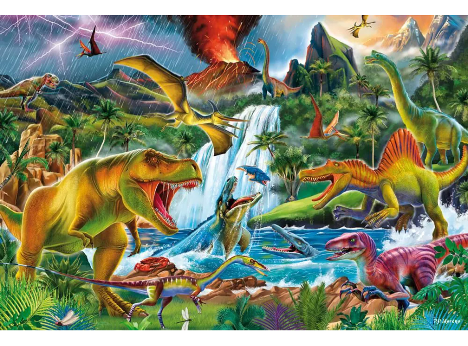 SCHMIDT Puzzle Pravěcí obři 200 dílků