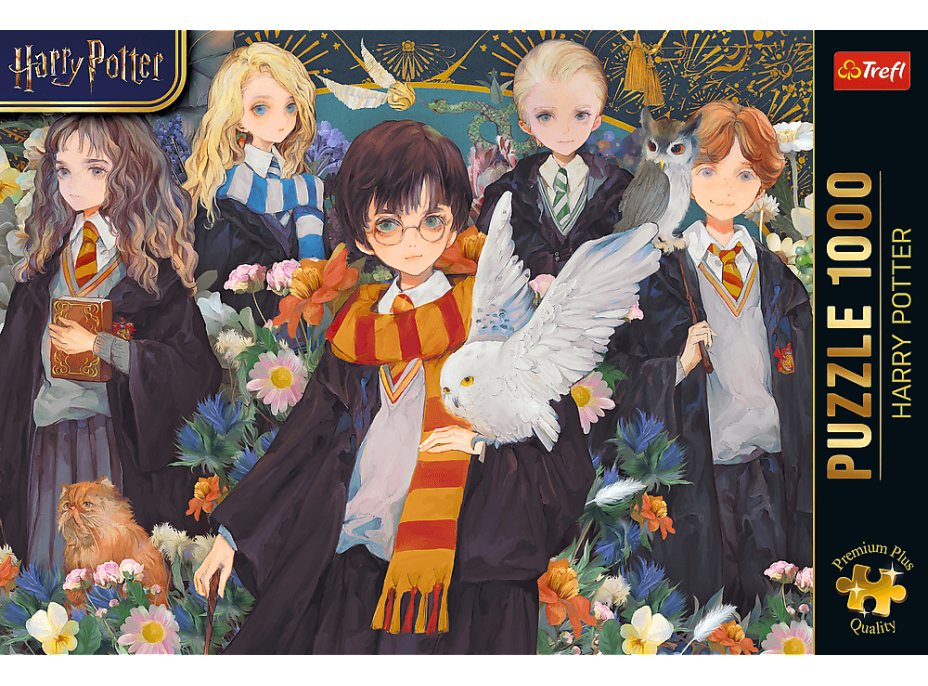 TREFL Puzzle Premium Plus Harry Potter 1000 dílků