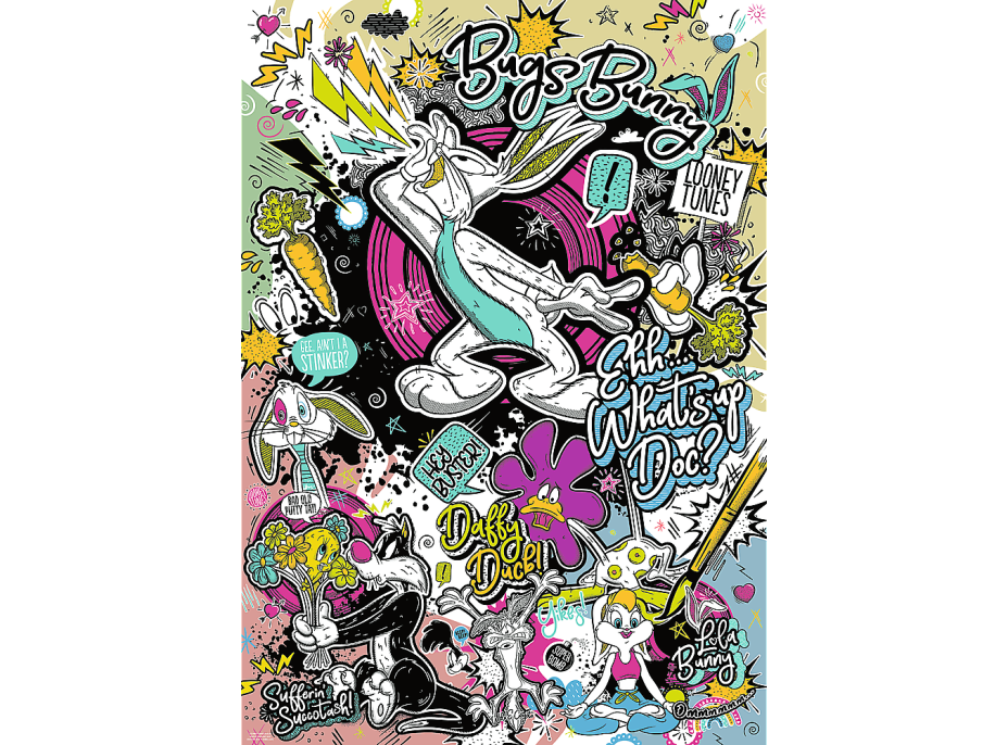 TREFL Puzzle Premium Plus Looney Tunes 1000 dílků