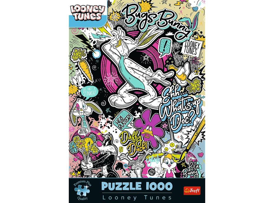 TREFL Puzzle Premium Plus Looney Tunes 1000 dílků