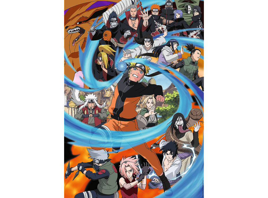 TREFL Puzzle Premium Plus Naruto Shippuden 1000 dílků