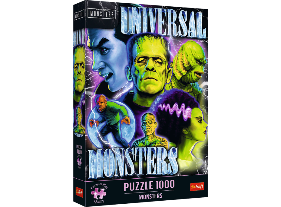 TREFL Puzzle Premium Plus Příšery 1000 dílků