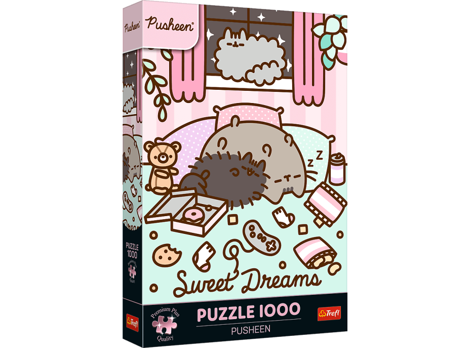 TREFL Puzzle Premium Plus Pusheen 1000 dílků