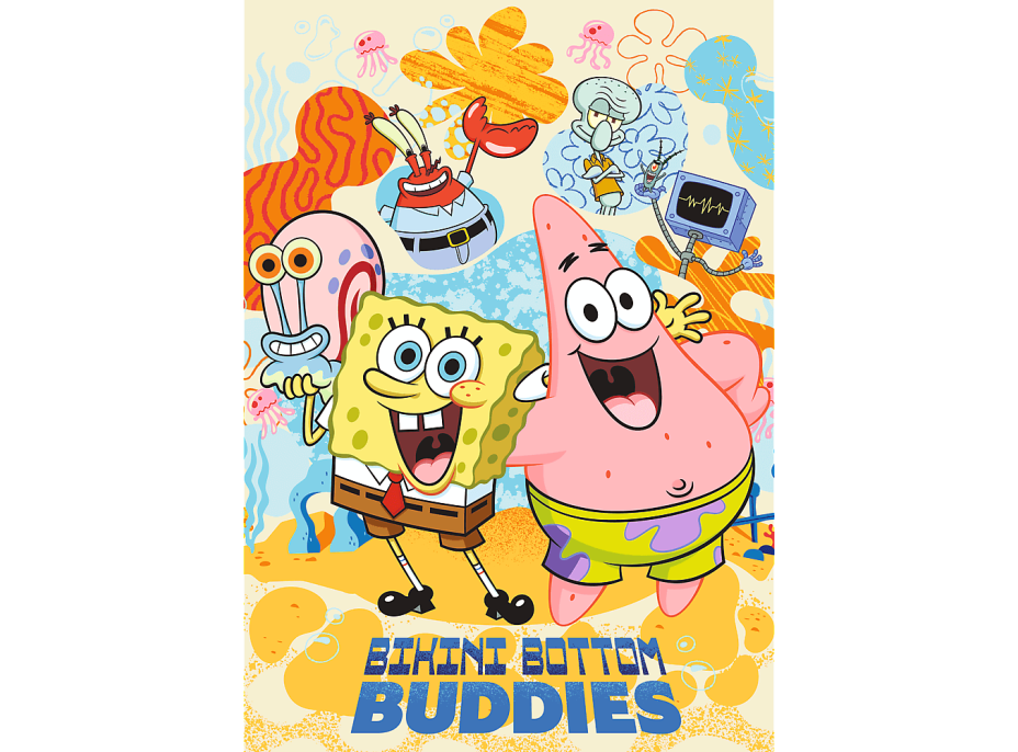 TREFL Puzzle Premium Plus Spongebob 1000 dílků