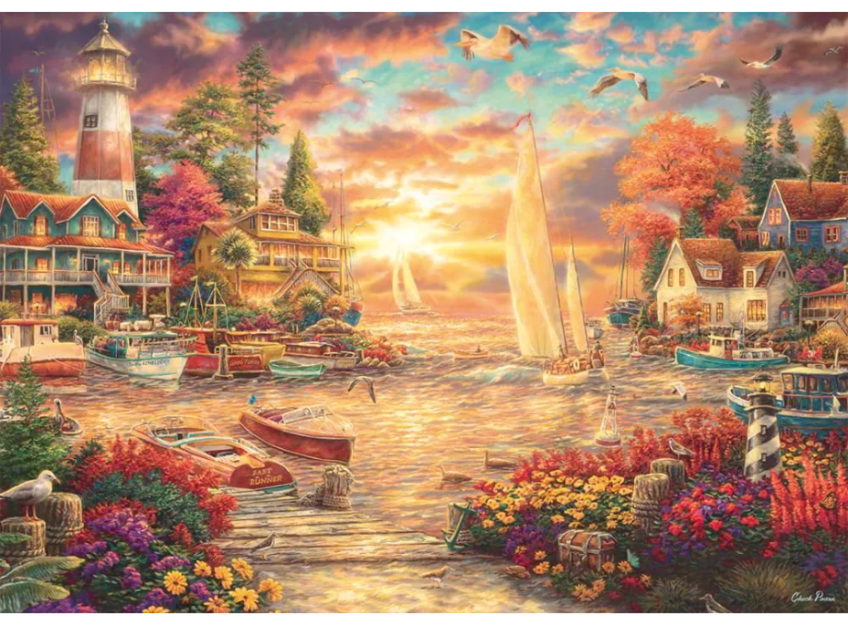 SCHMIDT Puzzle Ráno u jezera 1000 dílků