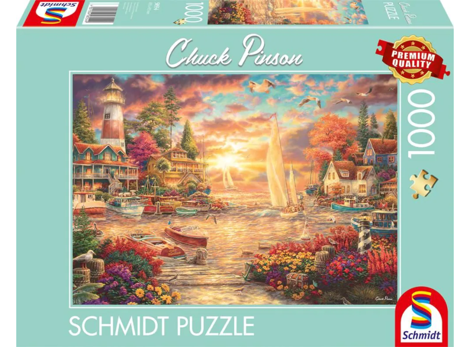 SCHMIDT Puzzle Ráno u jezera 1000 dílků