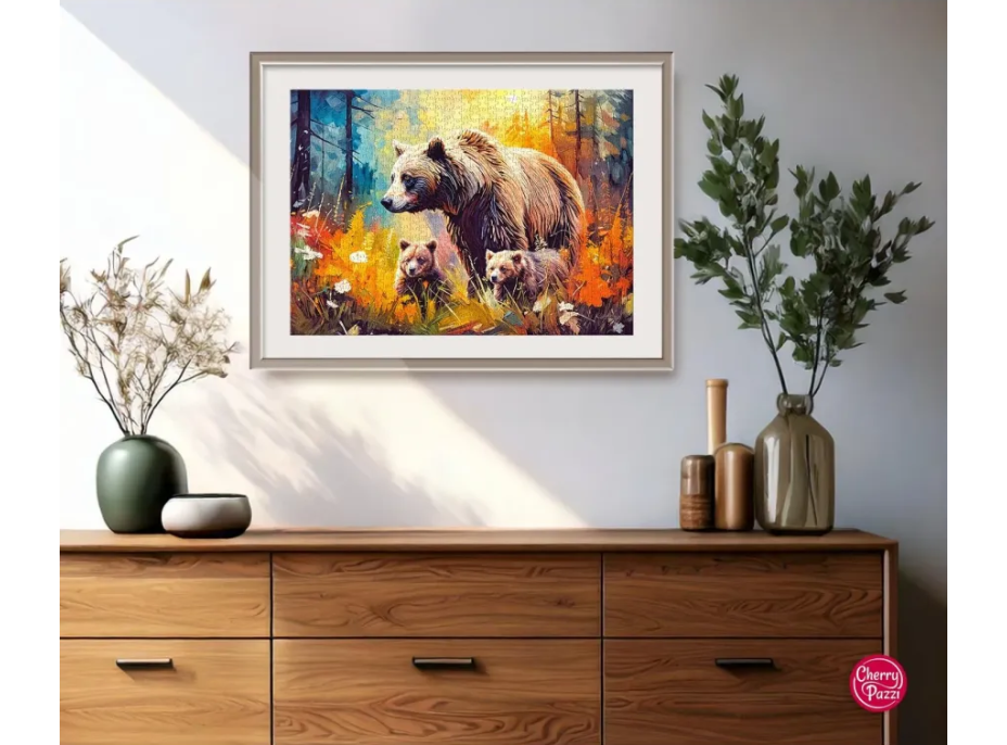CHERRY PAZZI Puzzle Společně v divočině 1000 dílků