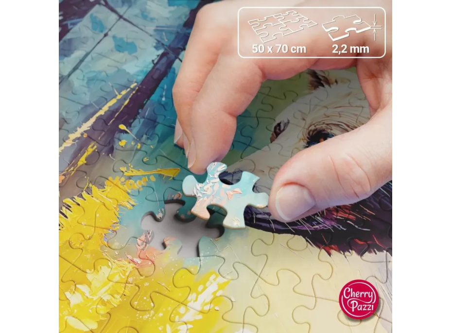 CHERRY PAZZI Puzzle Společně v divočině 1000 dílků