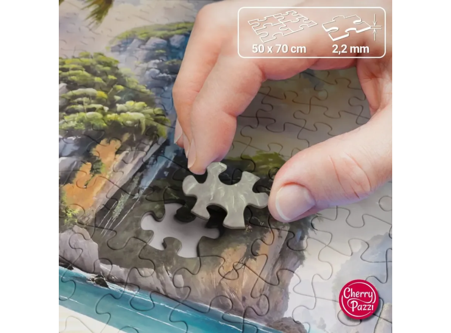 CHERRY PAZZI Puzzle Thajský ráj 1000 dílků