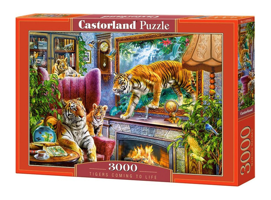 CASTORLAND Puzzle Tygři ožívají 3000 dílků