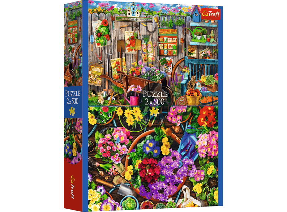 TREFL Puzzle Zahradničení 2x500 dílků