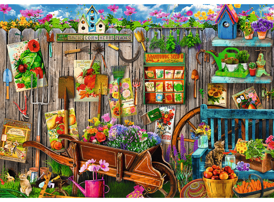 TREFL Puzzle Zahradničení 2x500 dílků