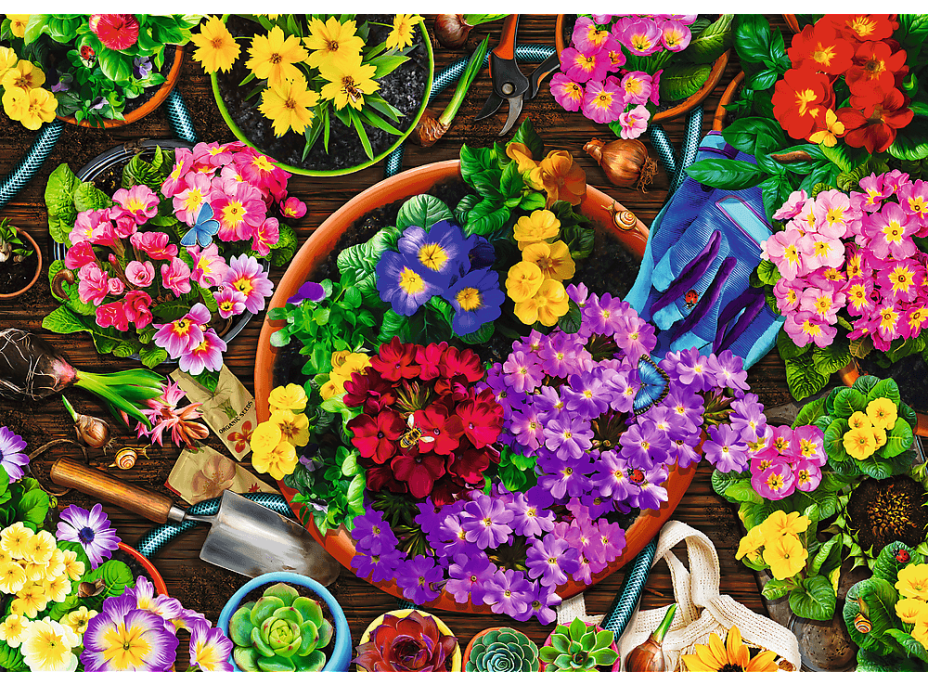 TREFL Puzzle Zahradničení 2x500 dílků