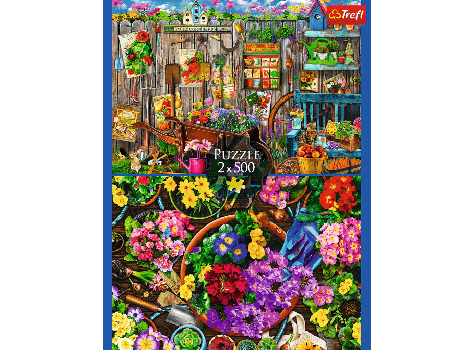 TREFL Puzzle Zahradničení 2x500 dílků