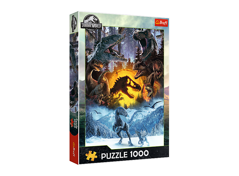TREFL Puzzle V Jurském světě 1000 dílků