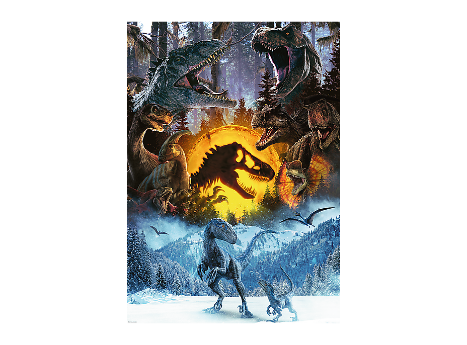 TREFL Puzzle V Jurském světě 1000 dílků