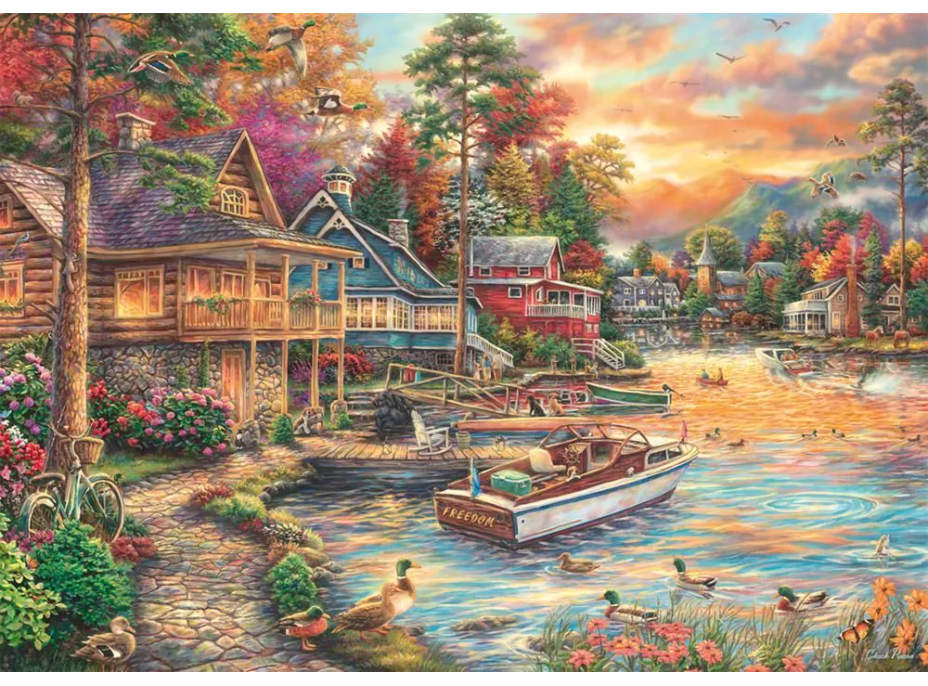 SCHMIDT Puzzle Večer u pobřeží 1000 dílků
