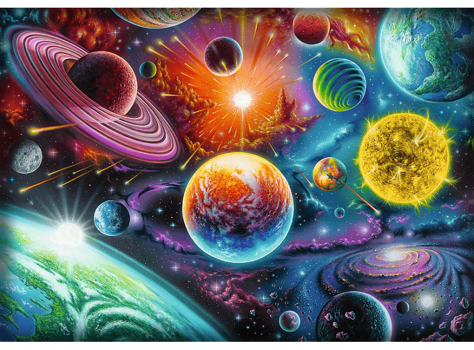 TREFL Puzzle Vesmírné dobrodružství 1000 dílků