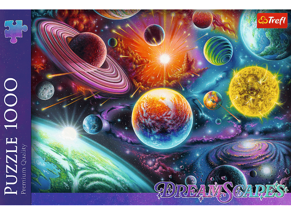 TREFL Puzzle Vesmírné dobrodružství 1000 dílků