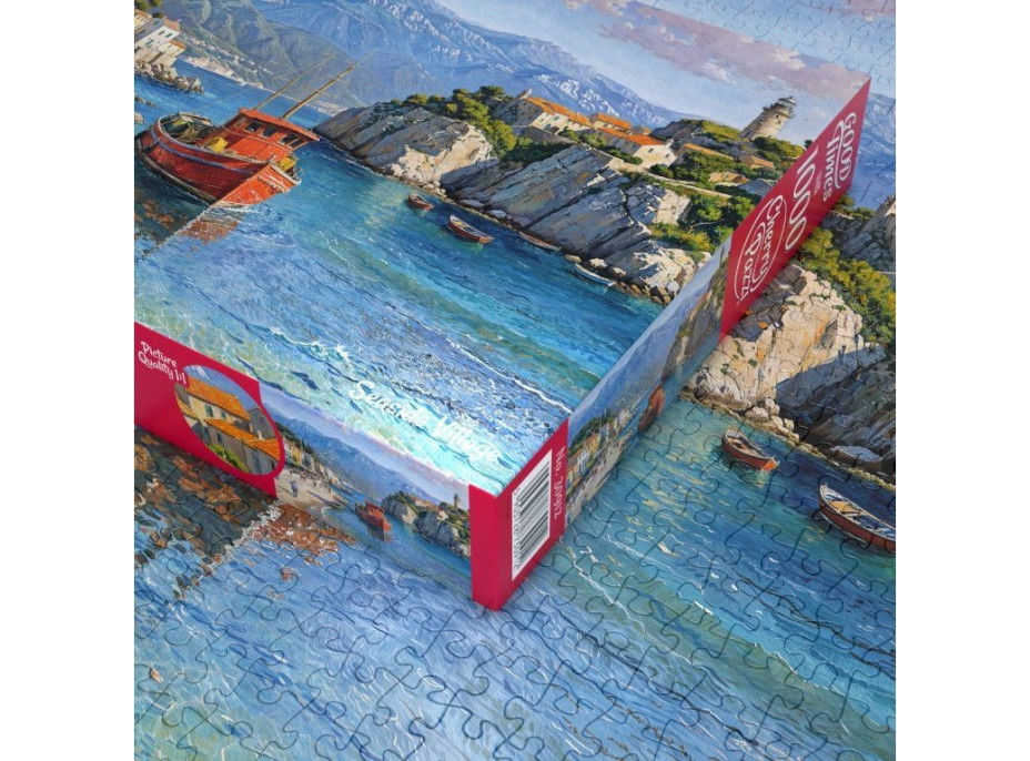 CHERRY PAZZI Puzzle Vesnička u moře 1000 dílků