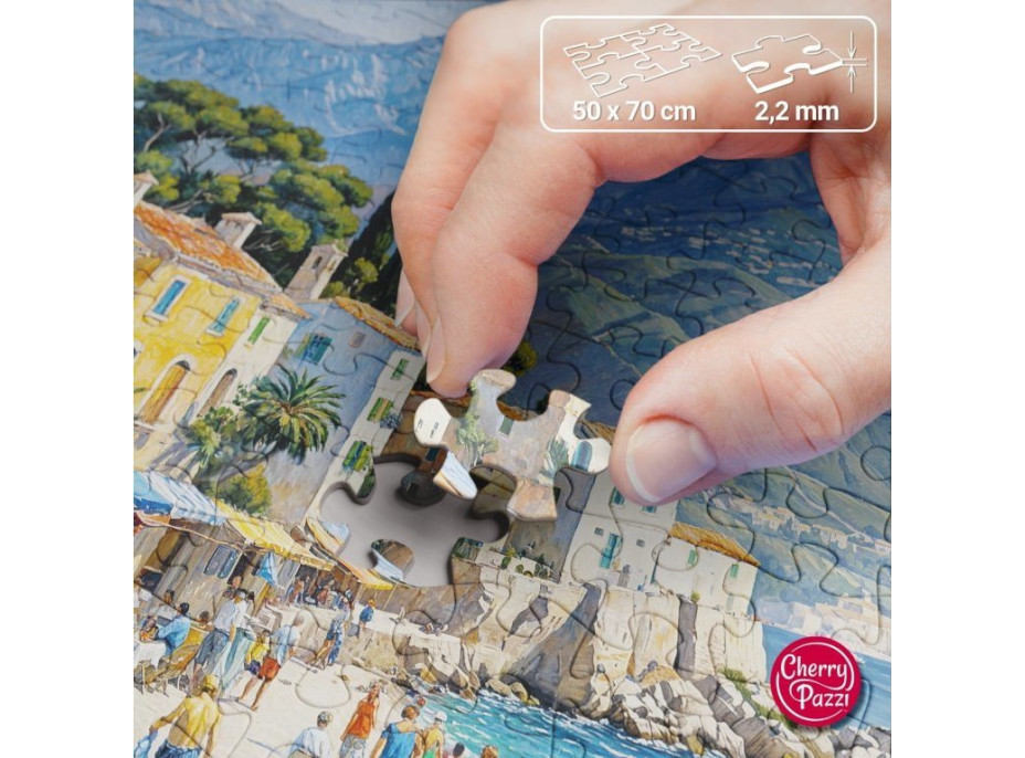 CHERRY PAZZI Puzzle Vesnička u moře 1000 dílků