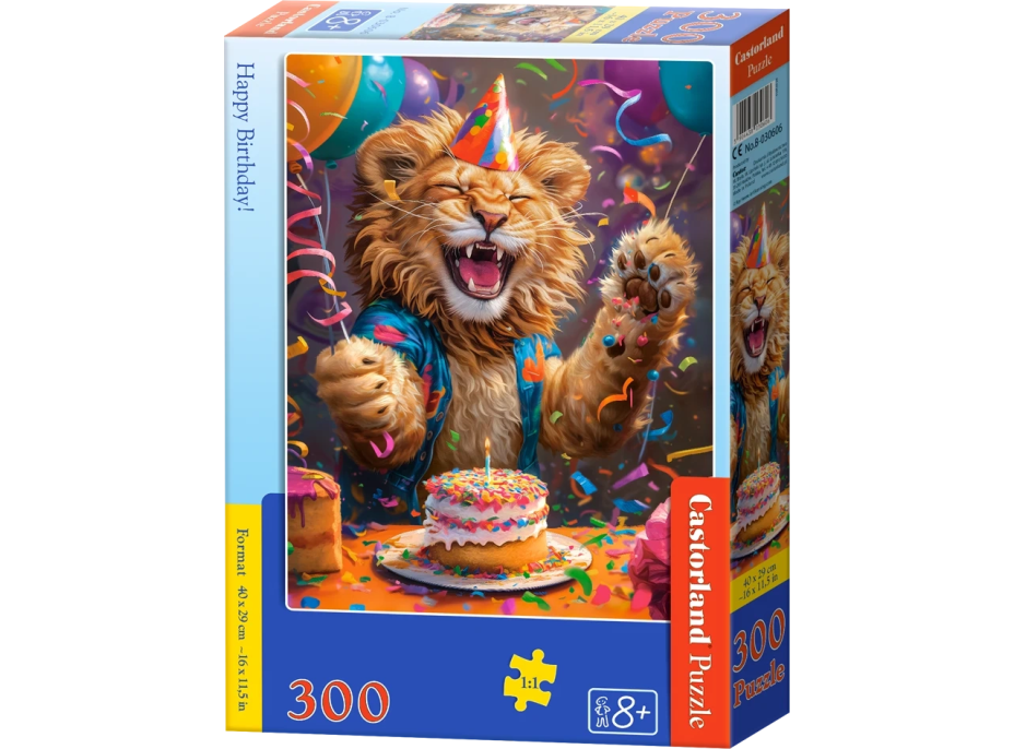 CASTORLAND Puzzle Všechno nejlepší! 300 dílků