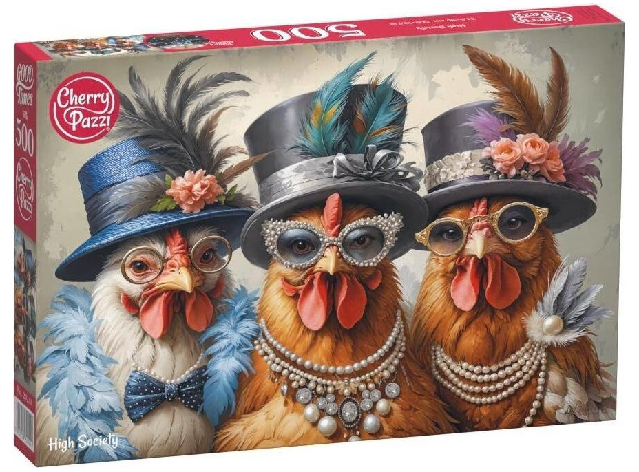 CHERRY PAZZI Puzzle Vyšší společnost 500 dílků