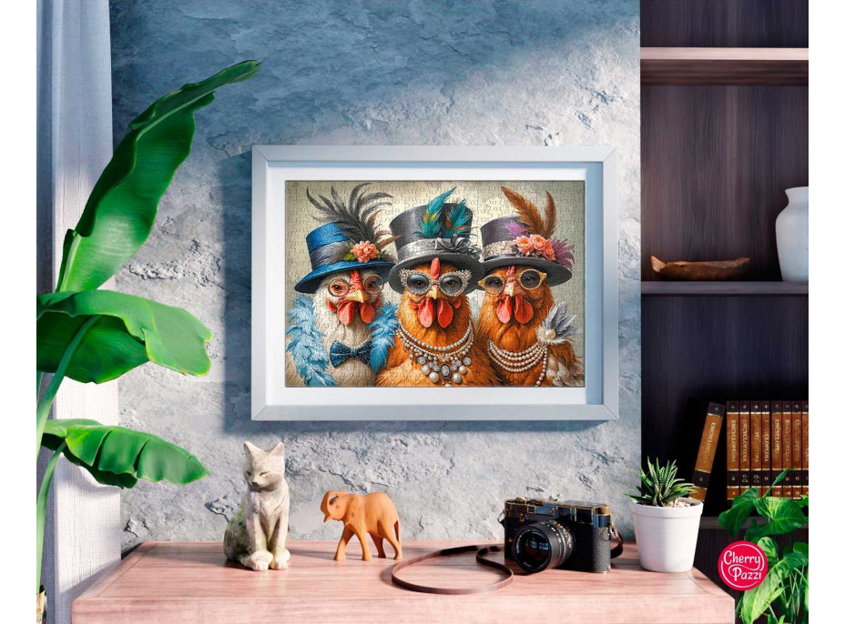 CHERRY PAZZI Puzzle Vyšší společnost 500 dílků