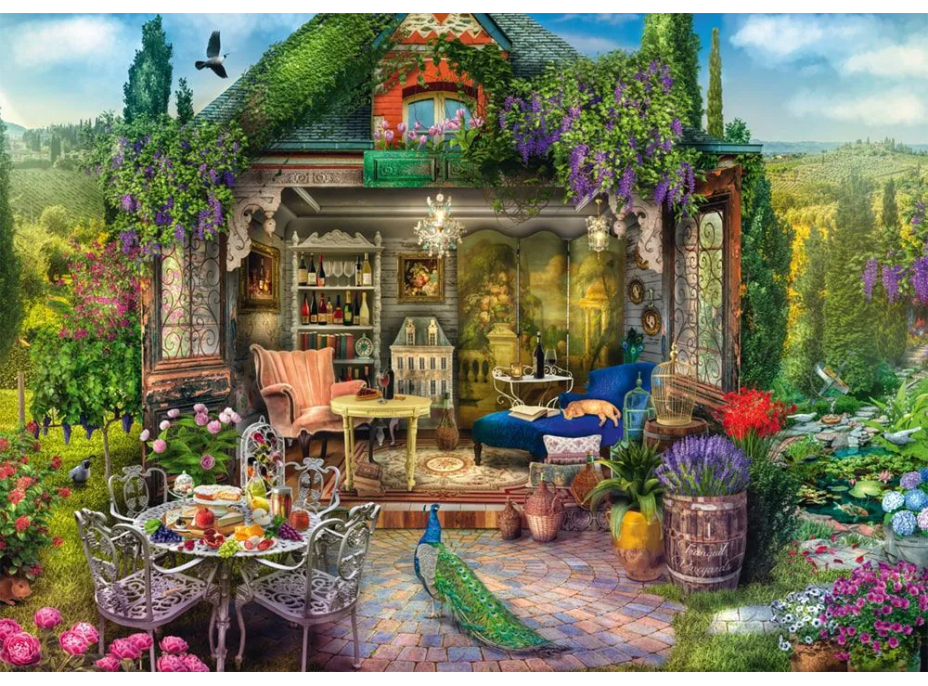 SCHMIDT Puzzle Zahrada mezi vinicemi 1000 dílků