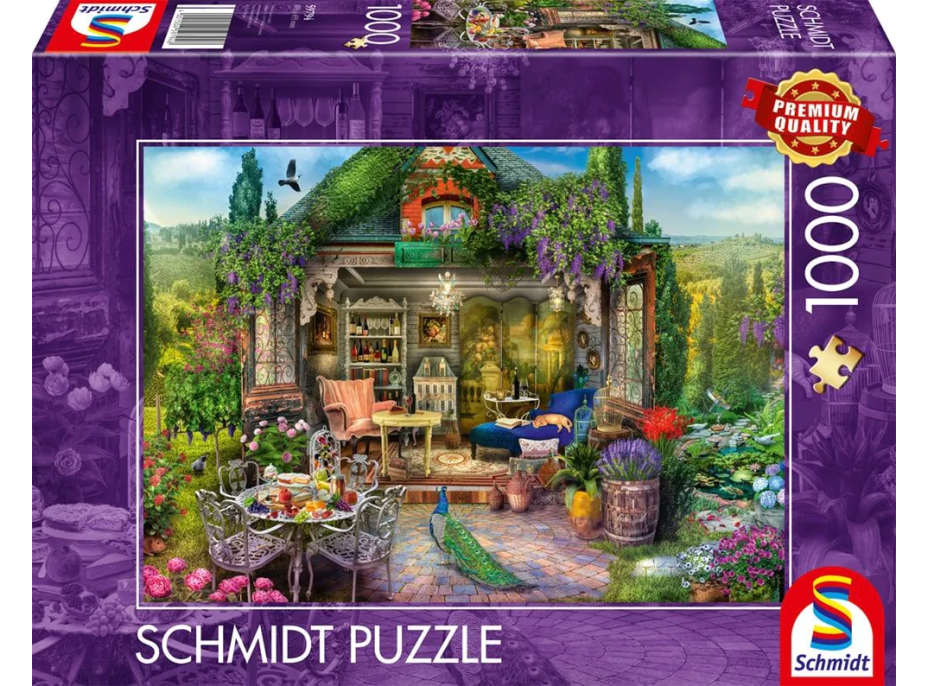 SCHMIDT Puzzle Zahrada mezi vinicemi 1000 dílků