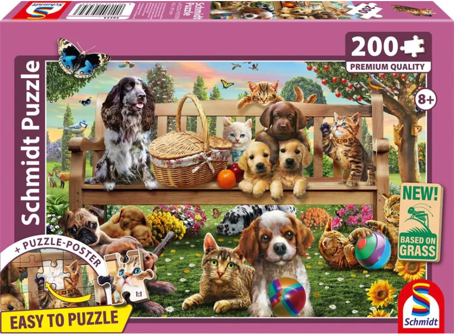 SCHMIDT Puzzle Zahradní piknik 200 dílků