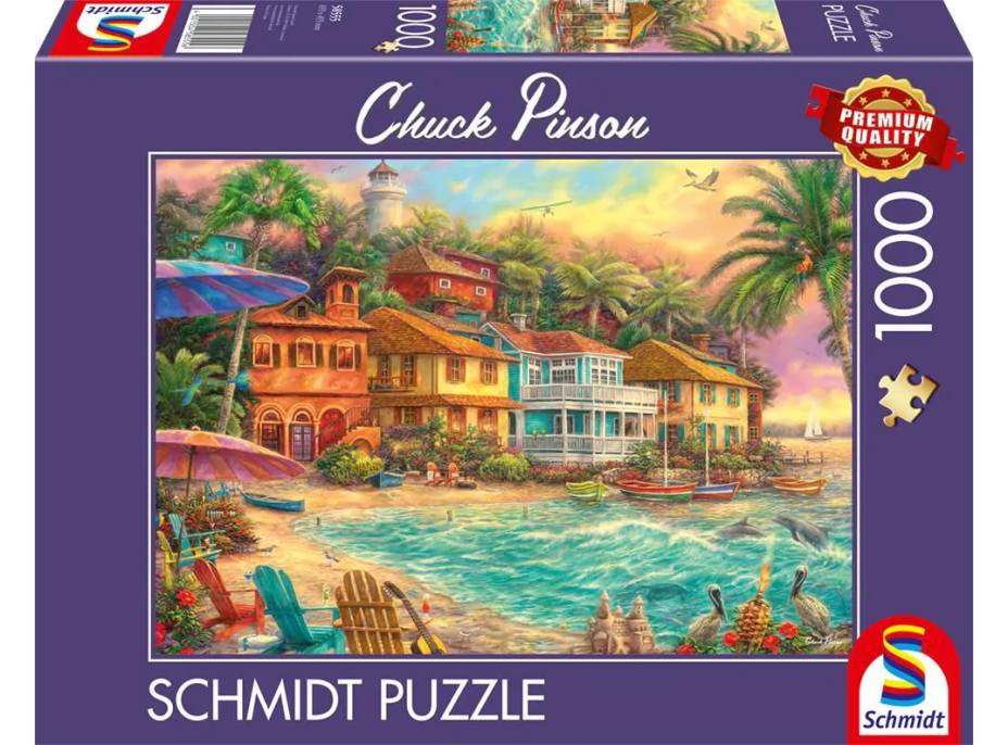 SCHMIDT Puzzle Život na ostrově 1000 dílků