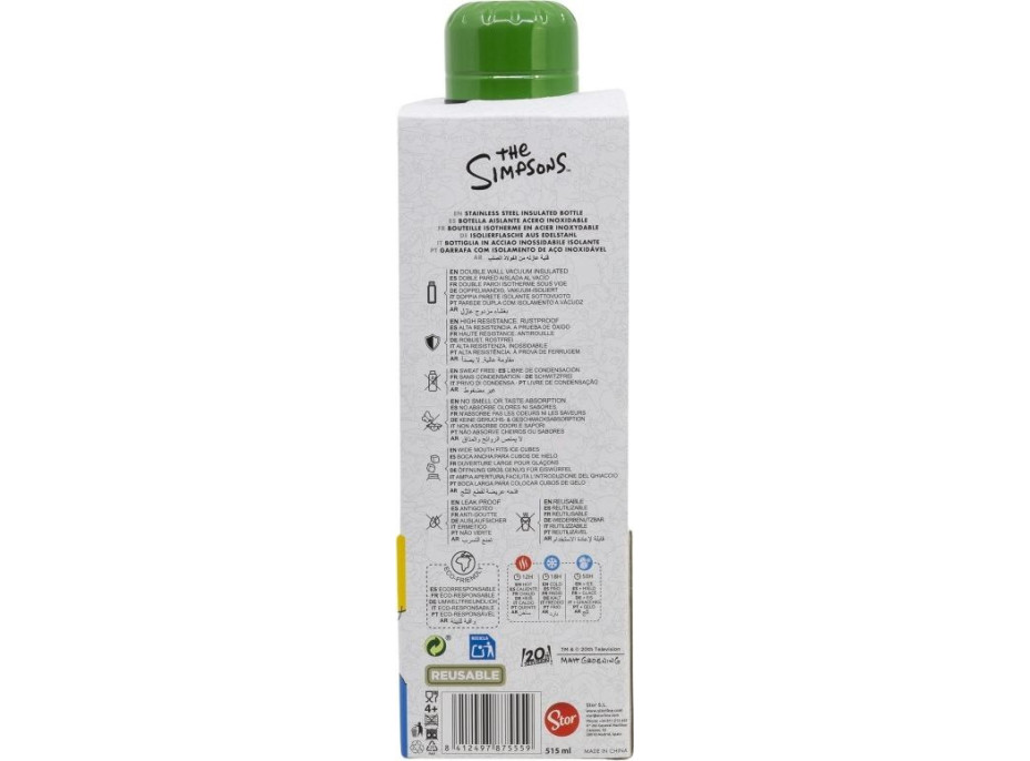 STOR Termoska nerezová Simpsonovi 515ml