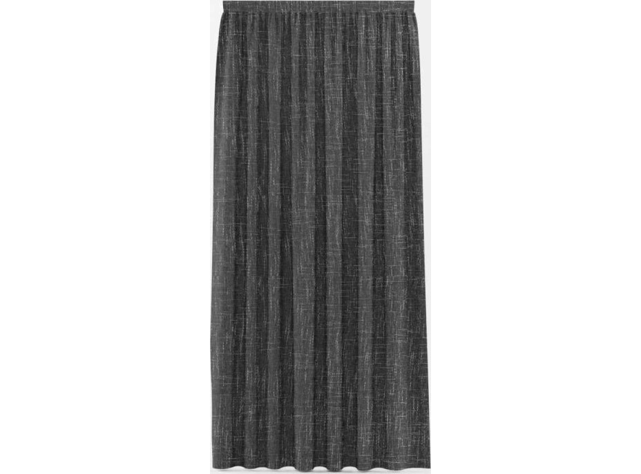 Dekorační závěs LOOM Natural - 140x280 cm - šedý