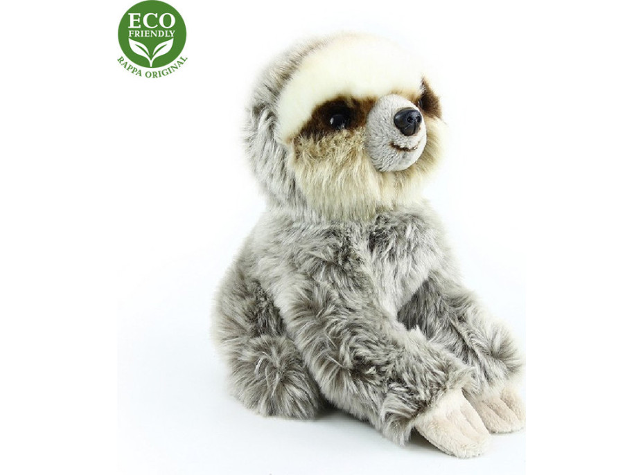 Plyšový lenochod sedící 18 cm ECO-FRIENDLY