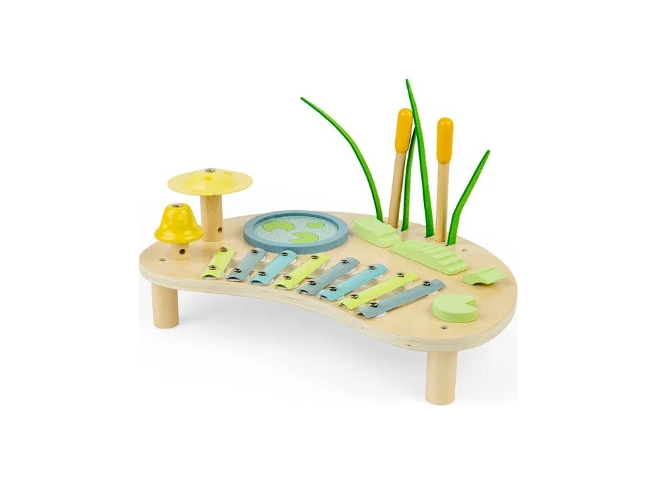 Bigjigs Toys Hudební stoleček Džungle