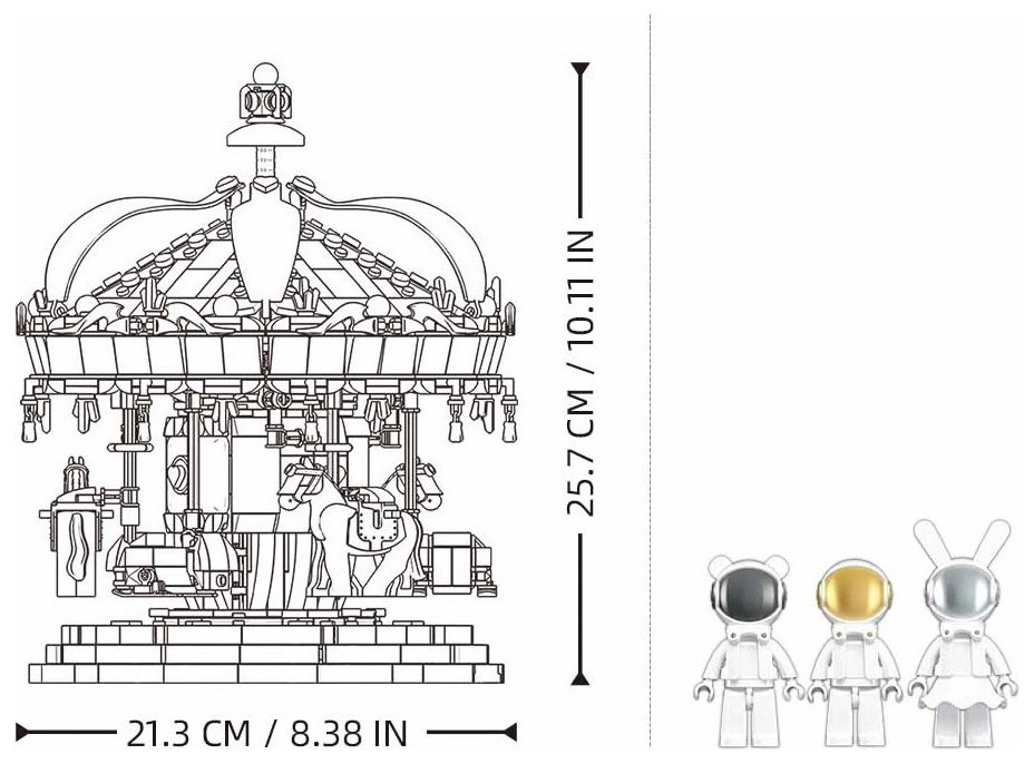 Sluban Pleyerid M38-B1050 Kolotoč