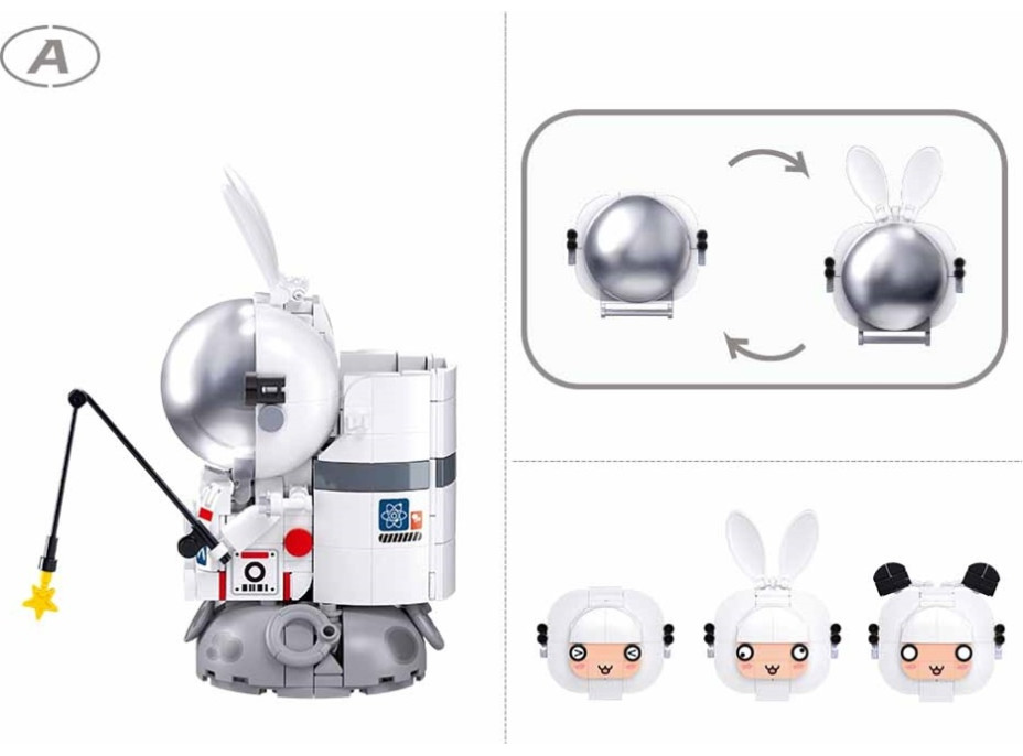 Sluban Pleyerid M38-P8001 Astronaut na Marsu A