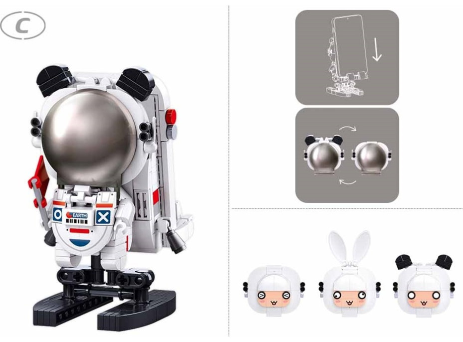Sluban Pleyerid M38-P8001 Astronaut na Marsu C