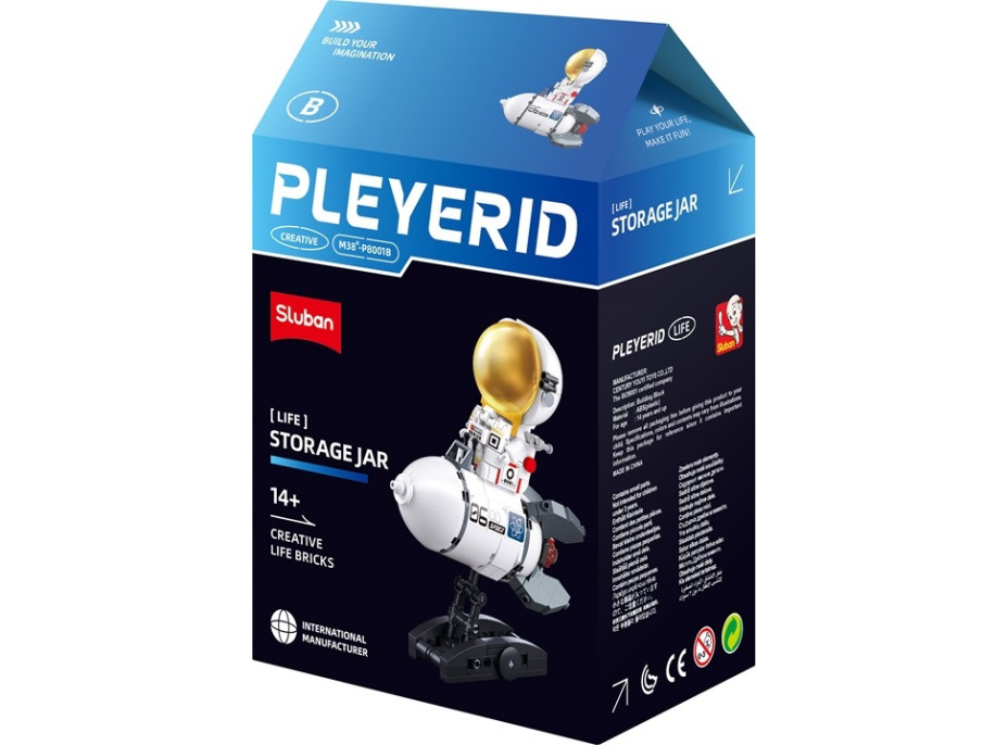 Sluban Pleyerid M38-P8001 Astronaut na Marsu B