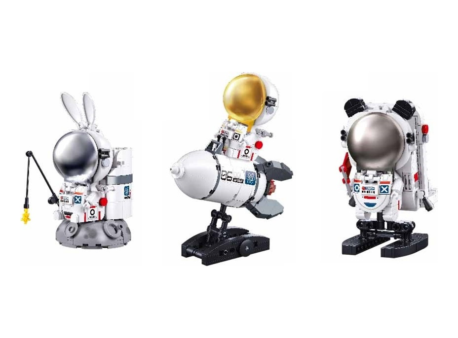 Sluban Pleyerid M38-P8001 Astronaut na Marsu 1 ks