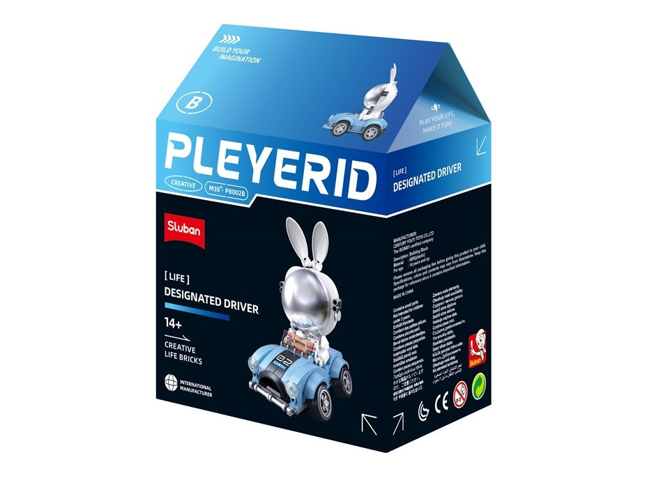 Sluban Pleyerid M38-P8002 Astronaut B