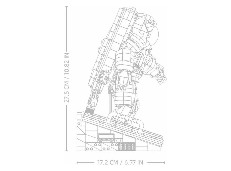Sluban Pleyerid M38-P8003 Kosmonaut