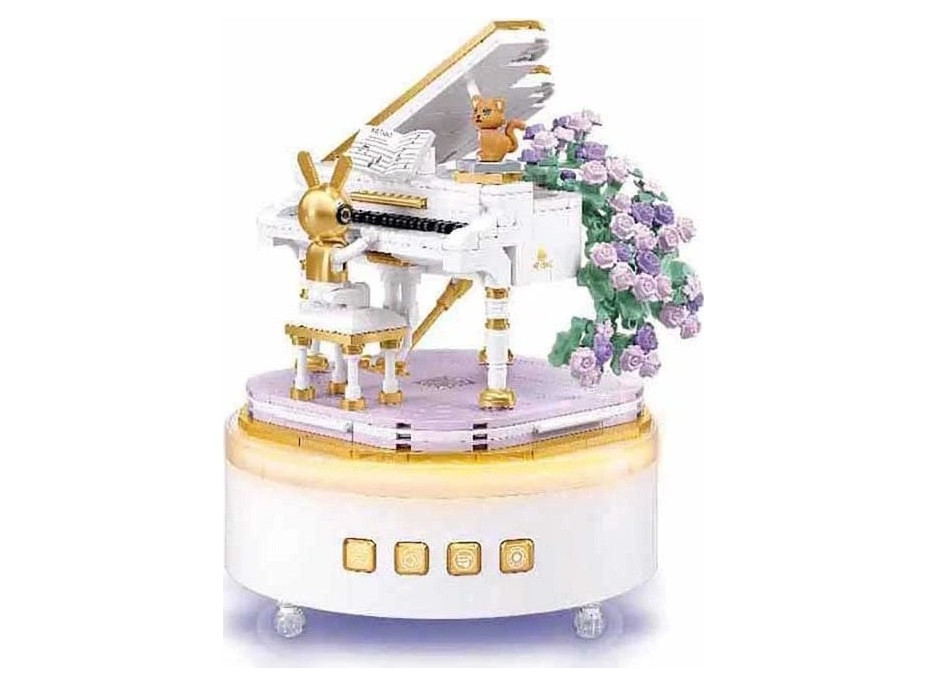 Sluban Pleyerid M38-P8013 Hrací skříňka Piano Sonáta lásky