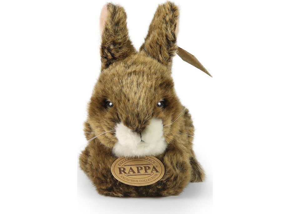 Rappa Plyšový králík hnědý ležící 17 cm ECO-FRIENDLY